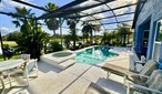 Ref 121. Villa with lake view, pool and spa. Crescent Lakes,  Near Disney